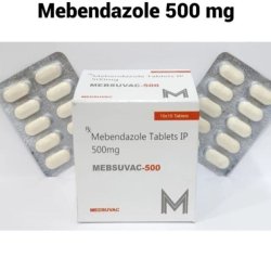Mebsuvac-500 (Мебендазол 500мг) 100 таблеток